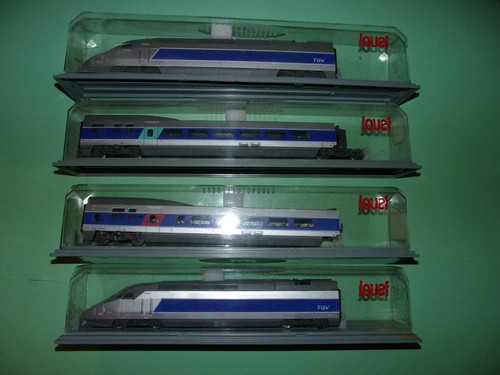 JOUEF rame 4 éléments TGV ATLANTIQUE rame n°15 890000 + 590000-1-5 NEUF (n°1) | Zustand: Neuf