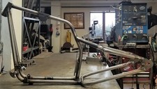 Ironhead or Evo Sportster XL Hardtail Frame Only - Built to Order, Customer Spec