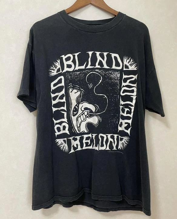 Brockum Vintage T-shirt BLIND MELON 90s Made in USA Black XL