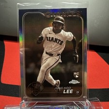 2024 Topps Chrome - Sepia Refractor #201 Jung-Hoo Lee (RC)