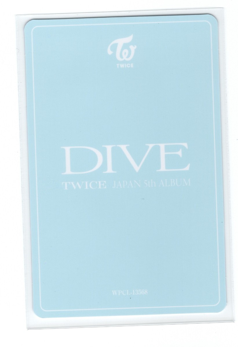 Twice Tzuyu Photocard | DIVE (Regular Ver.) | eBay