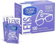 200 Count Lens Wipes for Eyeglasses Eye Glasses Cleaner Wipes Pre-moistened