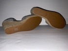 NEW COACH FG3463 WOMENS SIZE 9.5 WEDGE SANDALS GRAY & NATURAL (NO BOX) — photo 6
