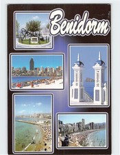Postcard Vistas parciales Benidorm Spain