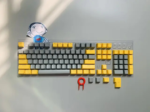ABS Mechanical Keyboard Keycaps Backlit Set for Mechanical Keyboard 104 Key Caps - 第 17/41 張圖片