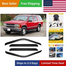 Window Visors For 1995-2000 Tahoeyukon 1992-1999 Suburban Chevygmc Ck 15...