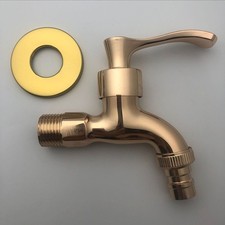 Classic Antique Bronze Finish Faucet for Washing Machine Vintage Garden