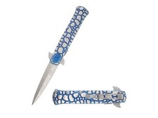 8" Heavy Duty Spring Assist Tactical Pocket Knife Folded Survival Knife w/Clip
