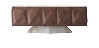 Sideboard Modern Braun Elegant Anrichte Kommode Konsole MöBel