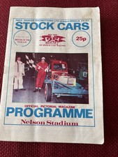 F1 Stockcars Nelson Programme 1979