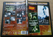 Invisible Ghost / White Zombie (DVD) RARE, HORROR, Bela Lugosi, DOUBLE FEATURE 
