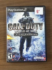 Call of Duty World at War Final Fronts PS2 2008 Game with Case No Manual