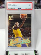 Kobe Bryant 1996-97 Fleer Ultra RC PSA 7 #52 Los Angeles Lakers
