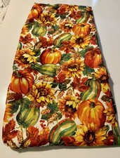 Gorgeous Fall Themed Tablecloth 60 X 102