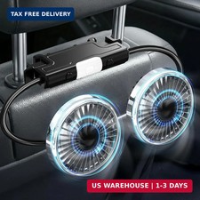 Car Backseat Fans for Backseat for Kids, Car Seat Fans for Baby Rear Facing Back