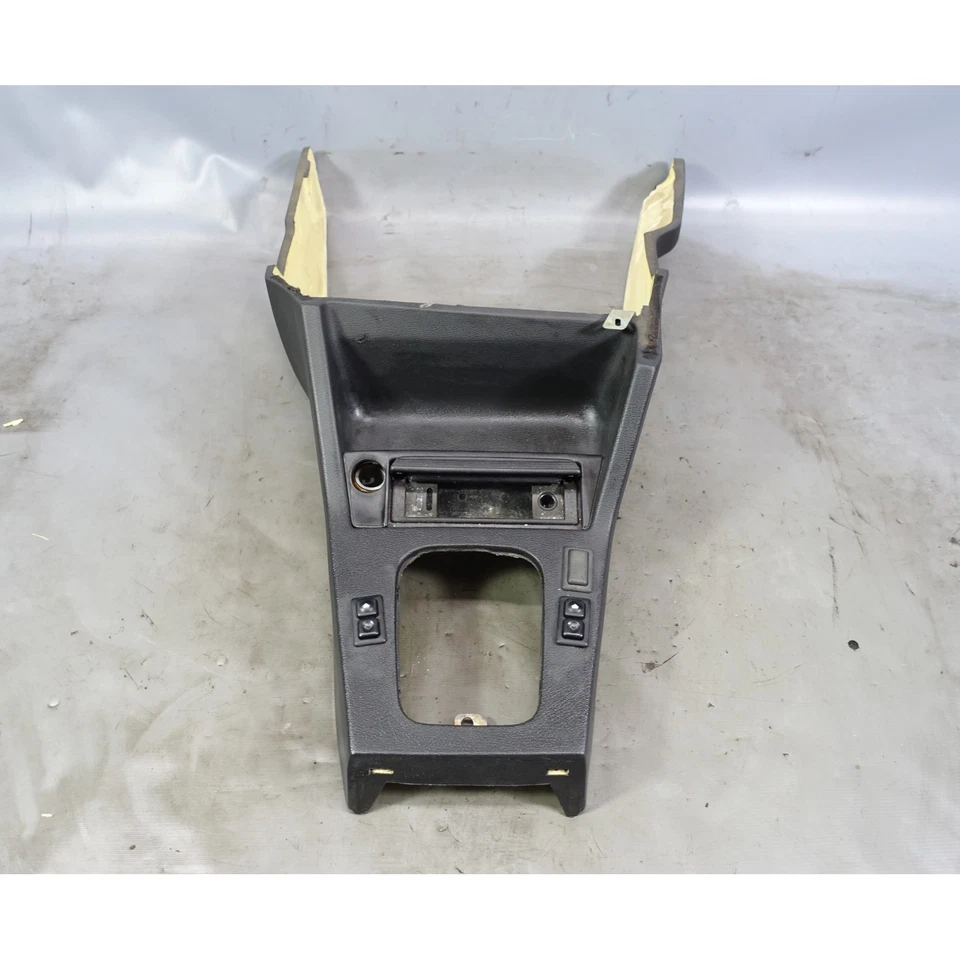 BMW E30 cupé consola central almacenamiento partición ventana eléctrica antracita negro OEM Foto 2 de 4