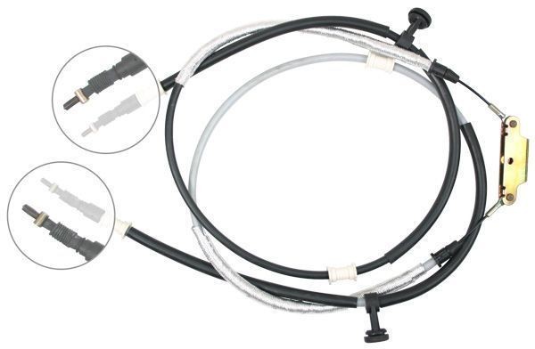f.becker Handbremsseil Scheibenbremse FüR Opel Vectra C Mk II (C)-image