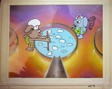 Sunshine Porcupine 1980 Production KEY MASTER Cel Setup King Features Syndicate