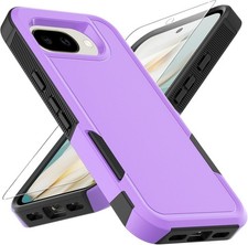 Google Pixel 10A Case, Military Grade Drop Tested with HD Screen Protector, Rugg