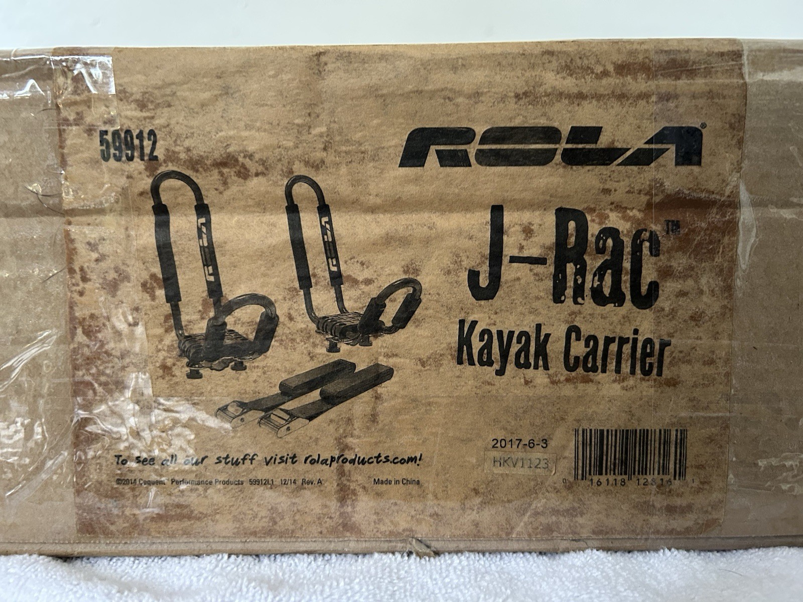 Canoe Sup Carrier Attachment Nib Part No. 59912