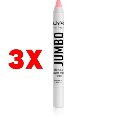 3 X Nyx Professional Makeup Jumbo Matita Occhi, Ombretti E Eyeliner Colore 635 -