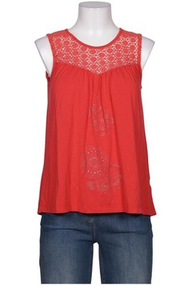 Desigual Top Damen Trägertop Tanktop Unterhemd Gr. M Rot #cla3vs4