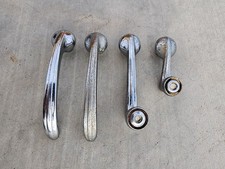 Oem 1939 1940 Cadillac Inside Door Handle Window Vent Crank Lot 4 Caddy Lasalle