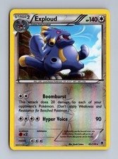 Exploud Phantom Forces 85/119 Reverse Holo NM/M Pokemon 2014