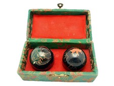 Chinese Health Exercise Stress Boading Ball With Soothing Inside Chime