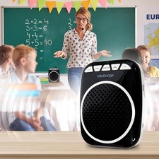 W WinBridge WB001 Portable Voice Amplifier with Headset Microphone - BLACK
