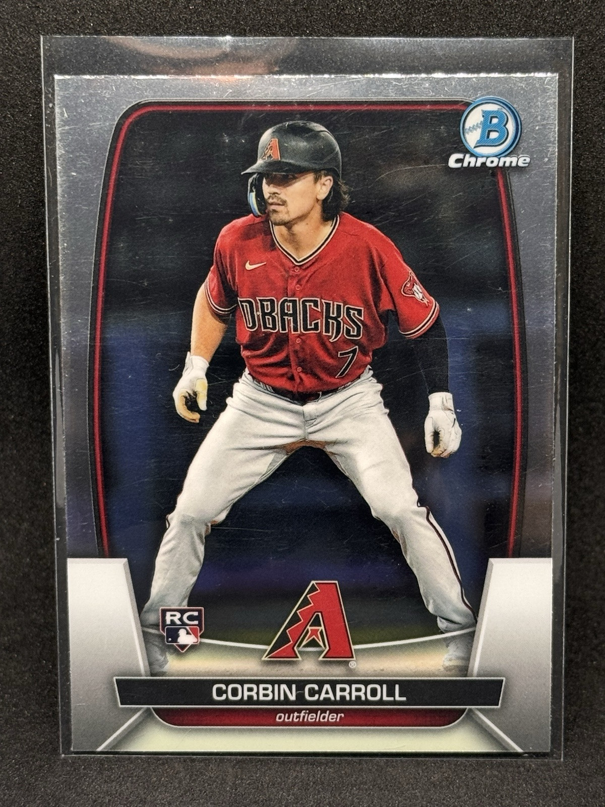 Corbin Carroll 2023 Bowman Chrome #5 Rookie (RC) - Diamondbacks