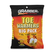 Adhesive Toe Warmers 8 Pairs - Big Pack, Tan, TWES8DISPLAYUSA