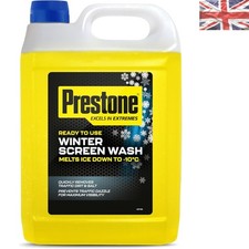 Professional Winter Windscreen Washer Fluid - 5L Streak-Free Cleaning Power