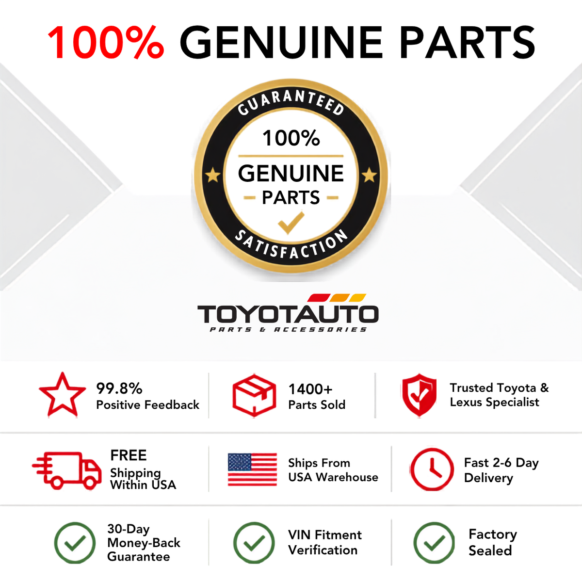 Toyota Genuine Lower Ball Joint 43330-60040 for GX470 Toyota