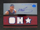 2007-08 NBA Premier LEBRON JAMES 30/50 Patch On Card Auto Blue Premier Remnants