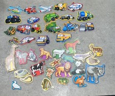 Lot Of Misc 42 Animal & Vehicle  Refrigerator...