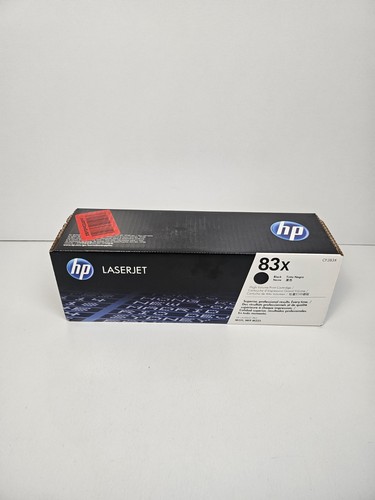 Genuine HP CF283X 83X Black Original Laser Jet Printer Toner Cartridge New