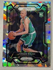 Jordan Walsh 2023 -24 Prizm #158 RC Silver Ice Prizm Milwaukee Brewers