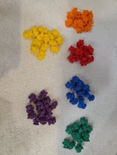 Counting Bears Set Learning Counting Color & Sorting Toy Math Educational 82 Pcs