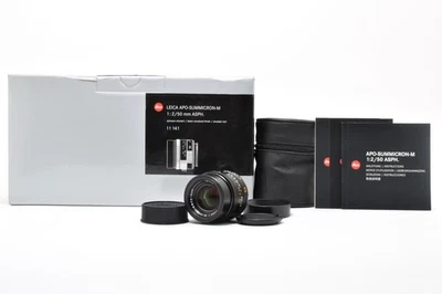 [Non utilisé dans la boîte] Leica APO-Summicron-M 50 mm F/2 E39 ASPH noir... - Photo 1/4
