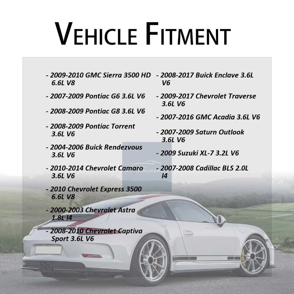 Transmisor/sensor de temperatura del refrigerante del motor para Cadillac CTS 2011 2012 2013 3,0 L Foto 3 de 4