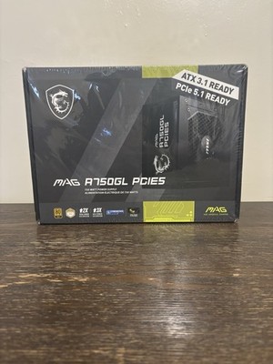 MSI Mag A750GL PCI5 Fully Modular Compact Gaming Power Supply