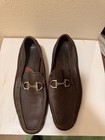 Salvatore Ferragamo Brown Leather Bit Loafer Men's Dress Shoes Sz 10 UR 32806 — photo 2
