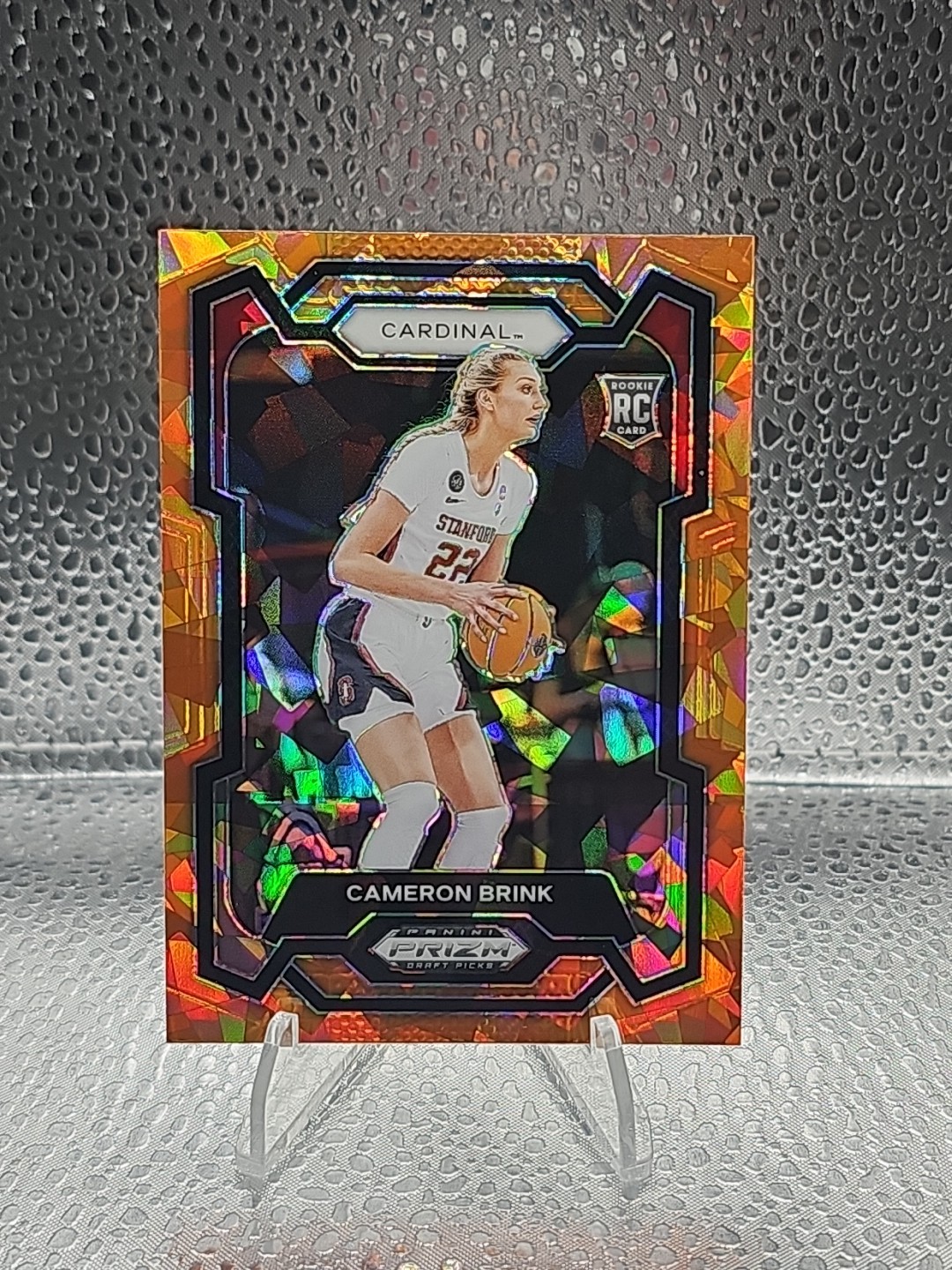 2024 Panini Prizm Draft Picks - Cameron Brink #89 Orange Ice Prizm (RC)