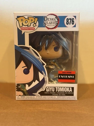 Funko Pop! Demon Slayer: Giyu Tomioka #876 Special Edition Figure W/Protector