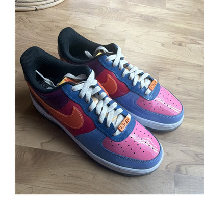 Nike Air Force 1 Low SP undefeated multi-patent total orange