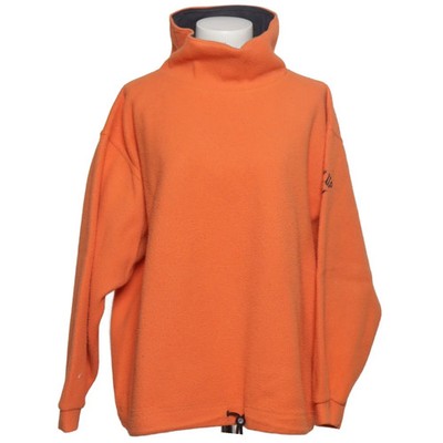 Check Up, Fleecepullover, Größe: M, Orange, Polyester, Einfarbig, Fleece #Gqd