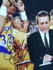 HOF Pat Riley BAS Beckett Autographed Lakers 8x10 Basketball Photo Magic Johnson — photo 6