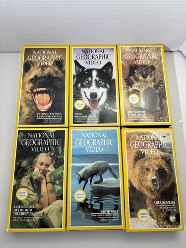 National Geographic Society Video Club VHS Tapes - 25 VHS Video Tapes 13 Sealed - Picture 8 of 17