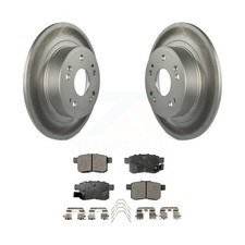 Transit Auto KGF-101461 Brake Disc and Pad Kit Rear for Honda Accord Acura TSX